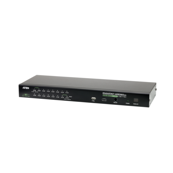 Aten 1-Local/Remote Share Access 16-Port PS/2-USB VGA KVM over IP Switch CS1716i
