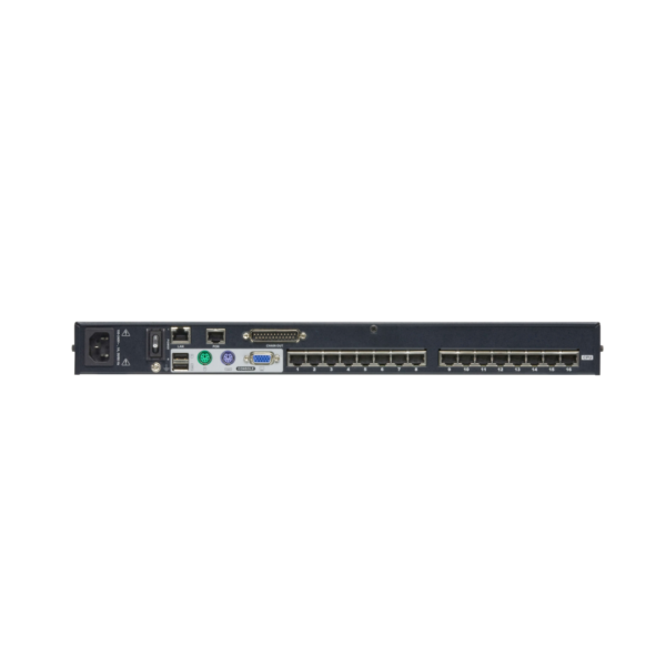 Aten 1-Local/Remote Share Access 16-Port Multi-Interface Cat 5 KVM over IP Switch KH1516Ai - Image 2
